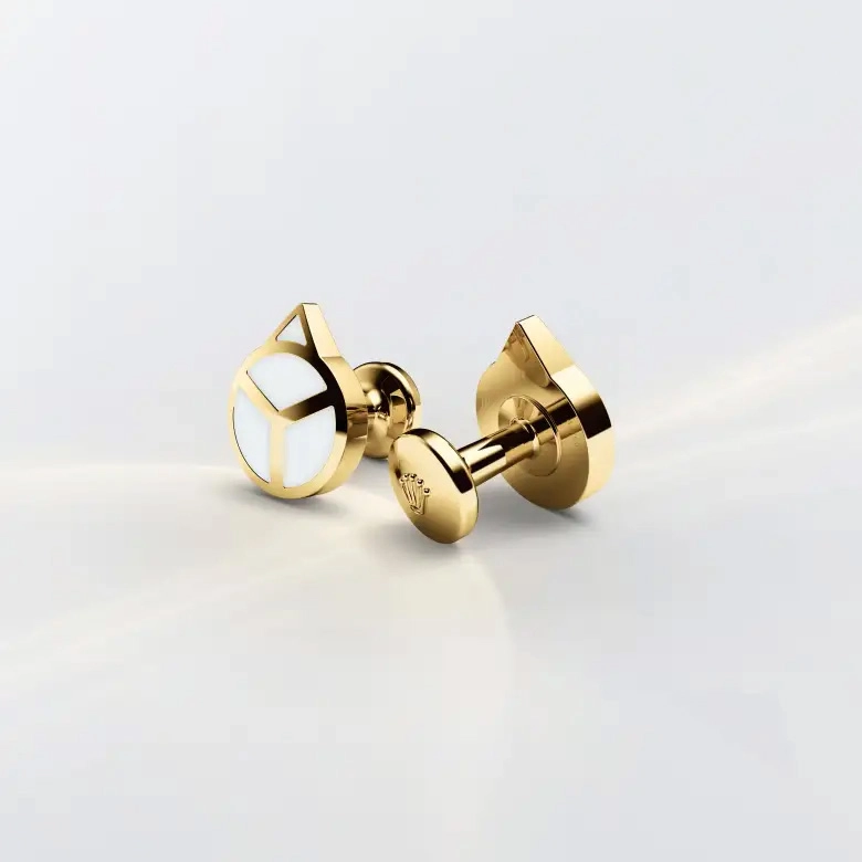 Rolex Boutons de manchette Aiguille en or jaune, A1028 chez Goldfinger Rolex Boutons de manchette Aiguille en or jaune, A1028 chez Goldfinger