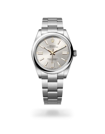 Rolex Oyster Perpetual 41 Oystersteel - Goldfinger