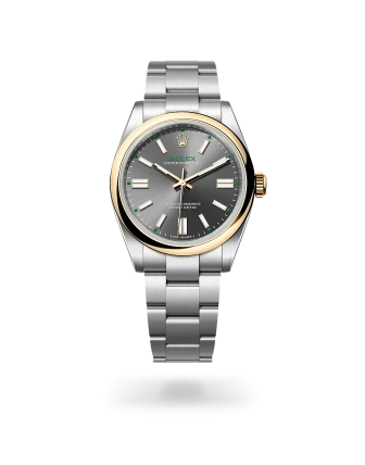 Rolex Oyster Perpetual 41 Oystersteel - Goldfinger