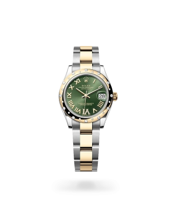Rolex Datejust 31 Oystersteel - Goldfinger