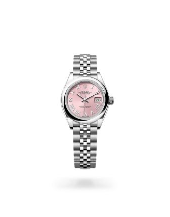 Rolex Lady-Datejust Oystersteel - Goldfinger