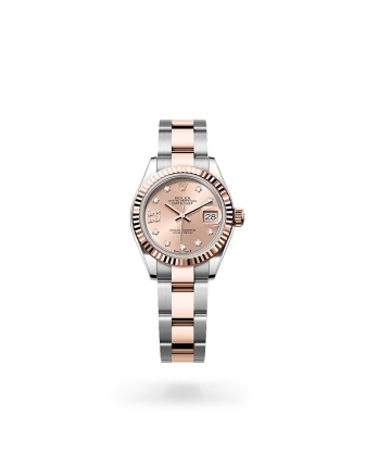 Rolex Lady-Datejust Oystersteel & Everose - Goldfinger