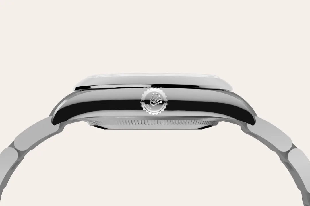 Rolex Oyster Perpetual in Oystersteel, m124200-0007 - Goldfinger