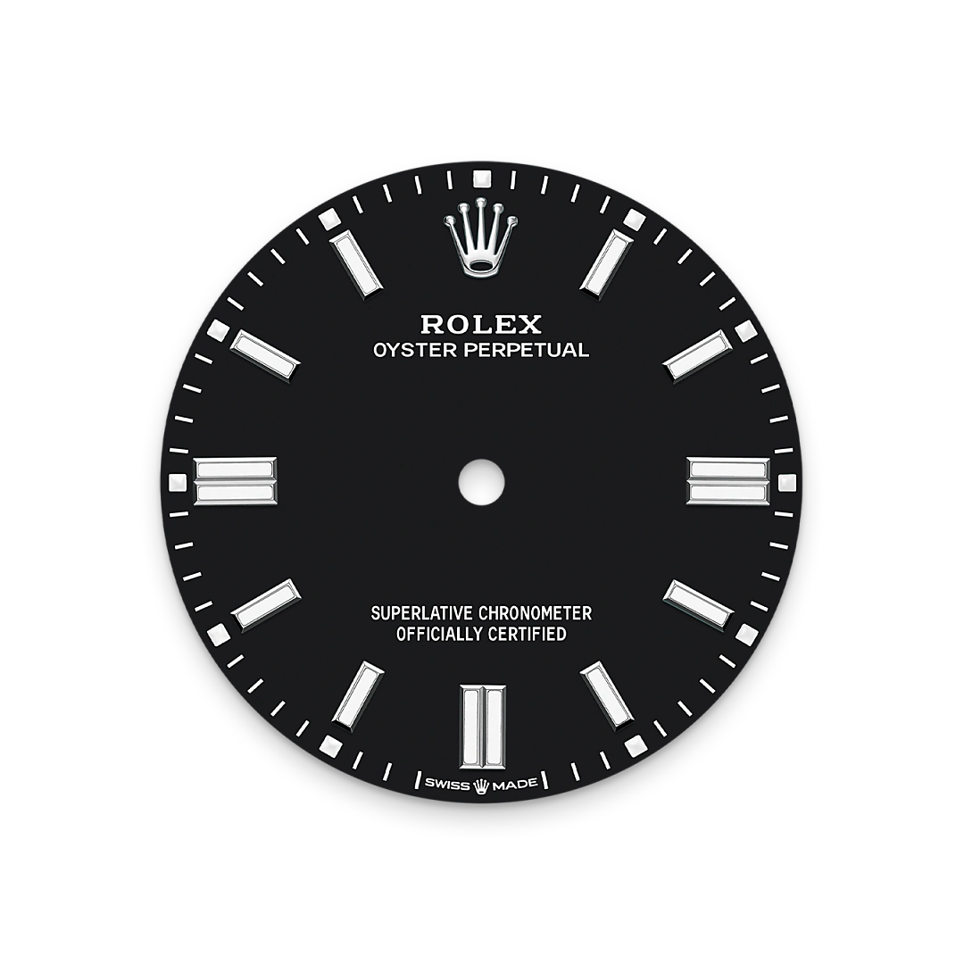 Rolex Oyster Perpetual 36 in Oystersteel with a Black dial, domed  bezel, and Oyster bracelet, m126000-0014 - Goldfinger