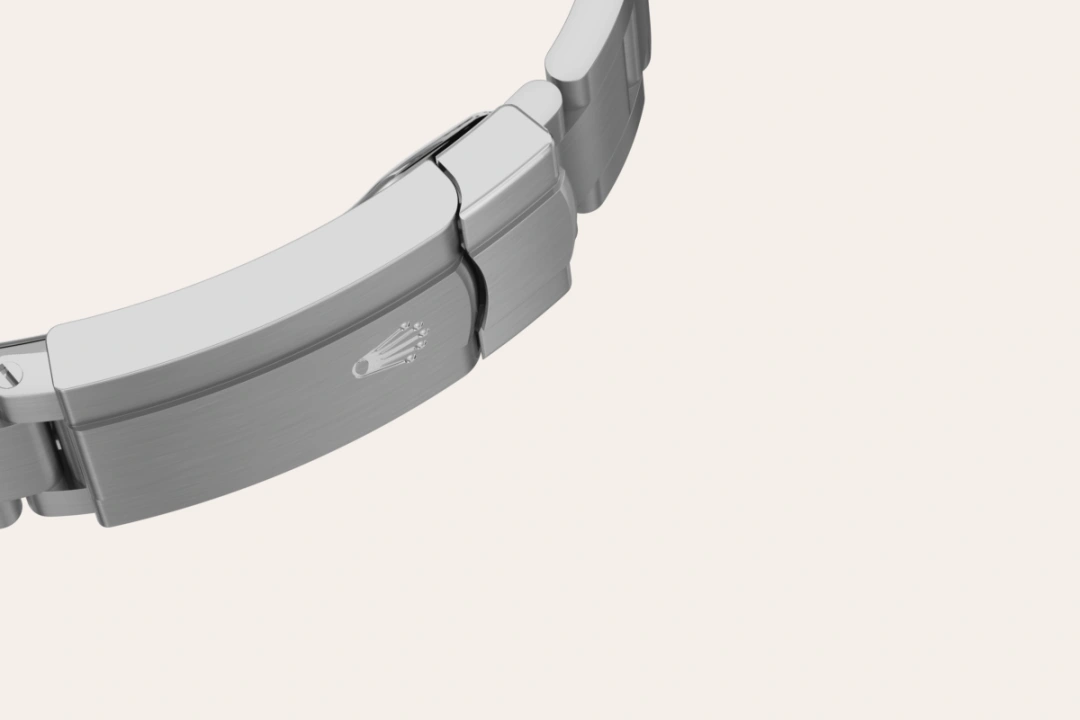 Rolex Oyster Perpetual 36 en acier Oystersteel, cadran Ardoise et bracelet Oyster – Goldfinger, m126003-0001