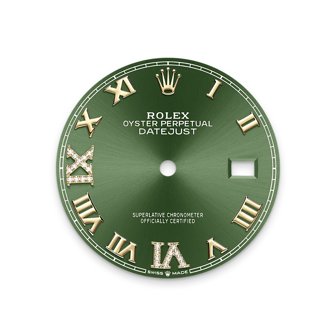 Rolex Datejust en acier Oystersteel et or, m126283rbr-0012 - Goldfinger