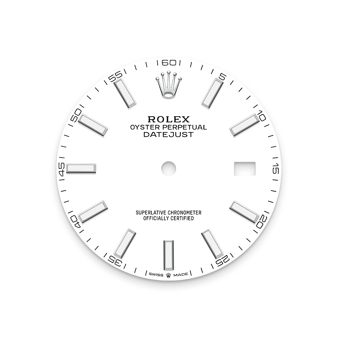 Rolex Datejust in Oystersteel, m126300-0005 - Goldfinger