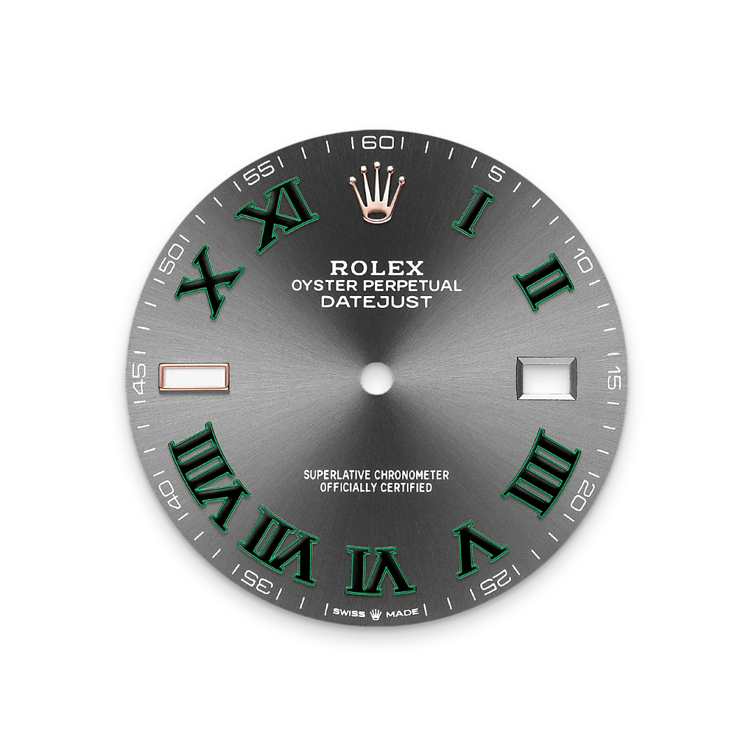 Rolex Datejust en acier Oystersteel et or, m126331-0016 - Goldfinger