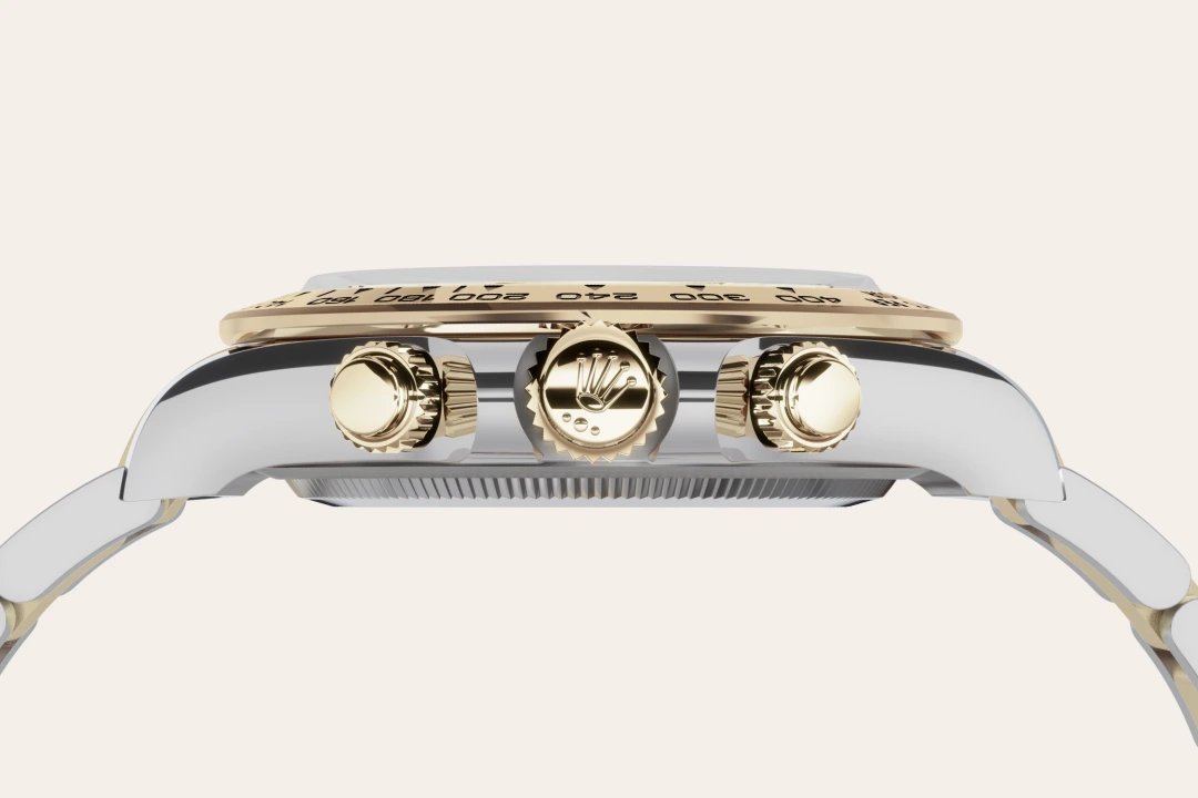 Rolex Cosmograph Daytona in Oystersteel and yellow gold with a white dial and Oyster bracelet, m126503-0001 - Goldfinger Rolex Cosmograph Daytona in Oystersteel and yellow gold with a white dial and Oyster bracelet, m126503-0001 - Goldfinger