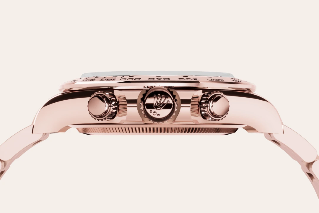 Rolex Cosmograph Daytona in Everose gold with Bright chocolate and black dial, and Oyster bracelet, m126505-0005 - Goldfinger Rolex Cosmograph Daytona in Everose gold with Bright chocolate and black dial, and Oyster bracelet, m126505-0005 - Goldfinger