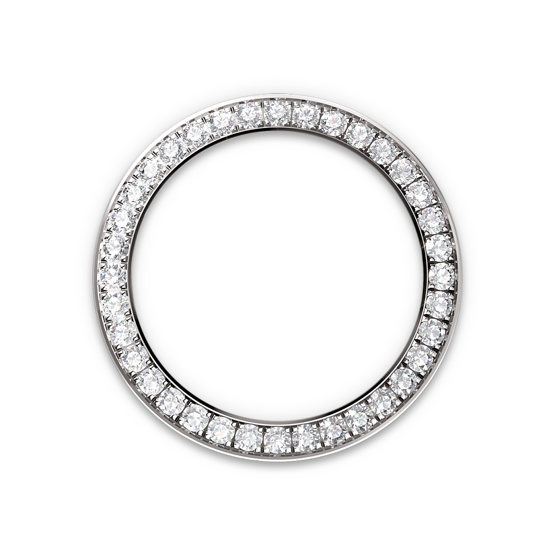Rolex Cosmograph Daytona en or gris et diamants avec cadran nacre blanche et noire serti de diamants, lunette sertie de diamants, bracelet Oysterflex, m126589rbr-0001 - Goldfinger Rolex Cosmograph Daytona en or gris et diamants avec cadran nacre blanche et noire serti de diamants, lunette sertie de diamants, bracelet Oysterflex, m126589rbr-0001 - Goldfinger