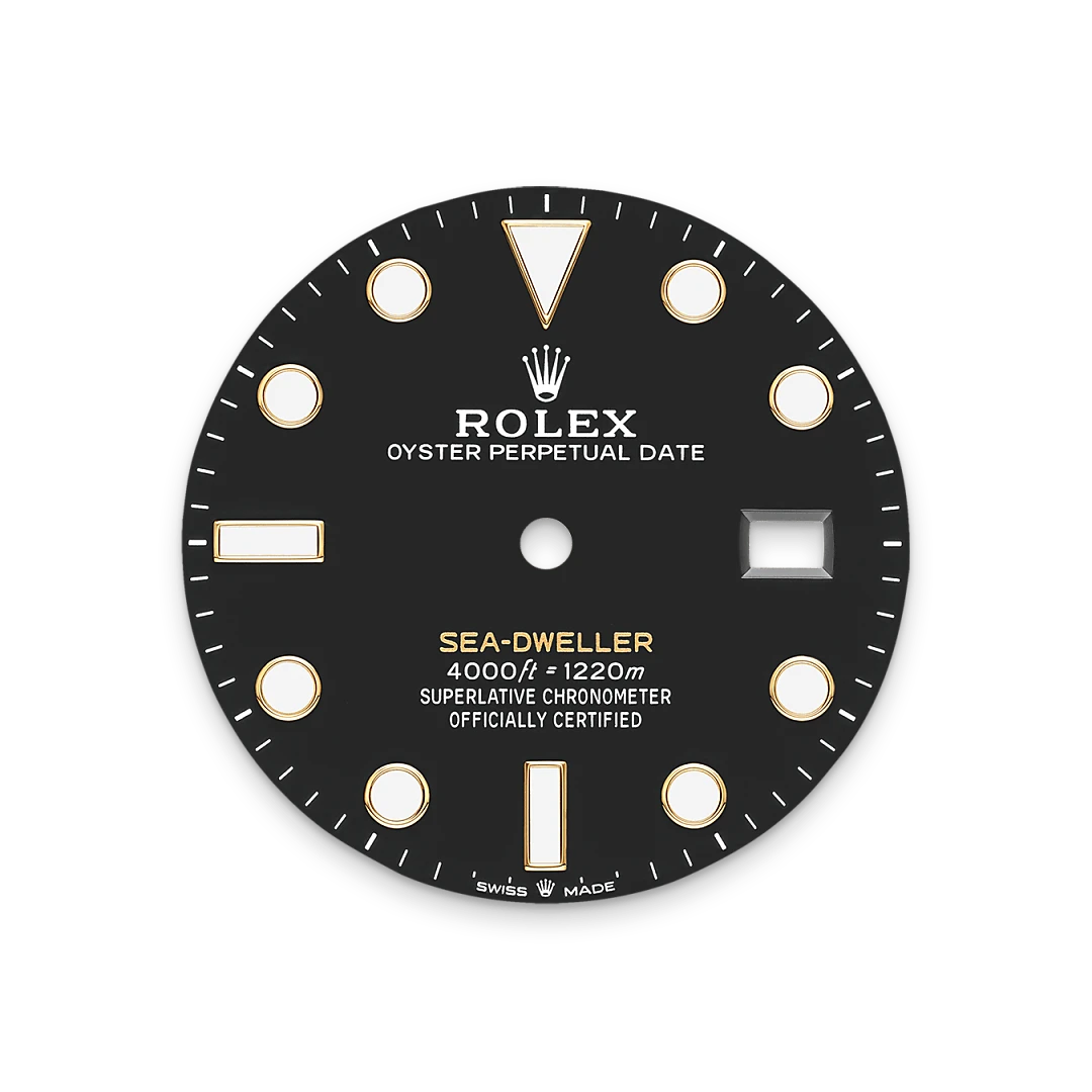 Rolex Sea-Dweller en acier Oystersteel et or, m126603-0001 - Goldfinger