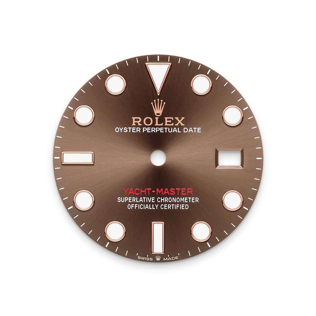 Rolex Yacht-Master 40 in Oystersteel and Everose gold with a chocolate dial, Everose gold bezel, and Oyster bracelet, m126621-0001 - Goldfinger Rolex Yacht-Master 40 in Oystersteel and Everose gold with a chocolate dial, Everose gold bezel, and Oyster bracelet, m126621-0001 - Goldfinger