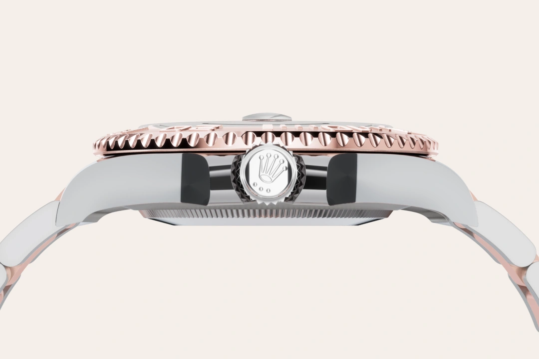 Rolex Yacht-Master 40 in Oystersteel and Everose gold with a chocolate dial, Everose gold bezel, and Oyster bracelet, m126621-0001 - Goldfinger Rolex Yacht-Master 40 in Oystersteel and Everose gold with a chocolate dial, Everose gold bezel, and Oyster bracelet, m126621-0001 - Goldfinger