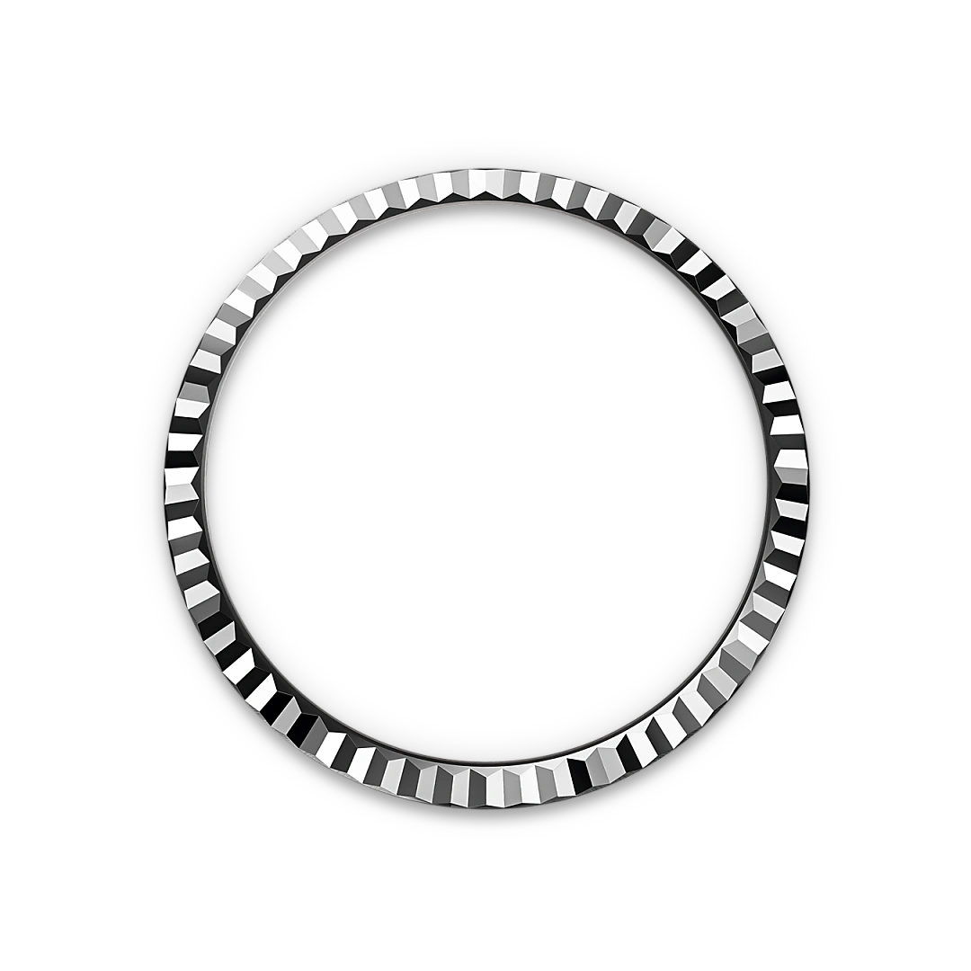 Rolex Land-Dweller 36 en platine avec cadran bleu glacier, lunette cannelée, bracelet Flat Jubilee, m127236-0001 - Goldfinger