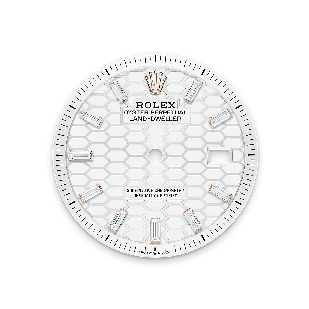Rolex Land-Dweller in gold, m127285tbr-0002 - Goldfinger