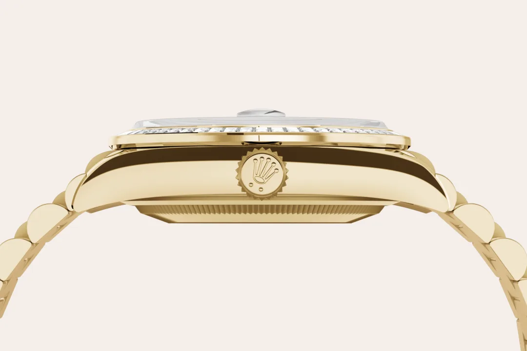 Rolex Day-Date in gold and diamonds, m128398tbr-0035 - Goldfinger