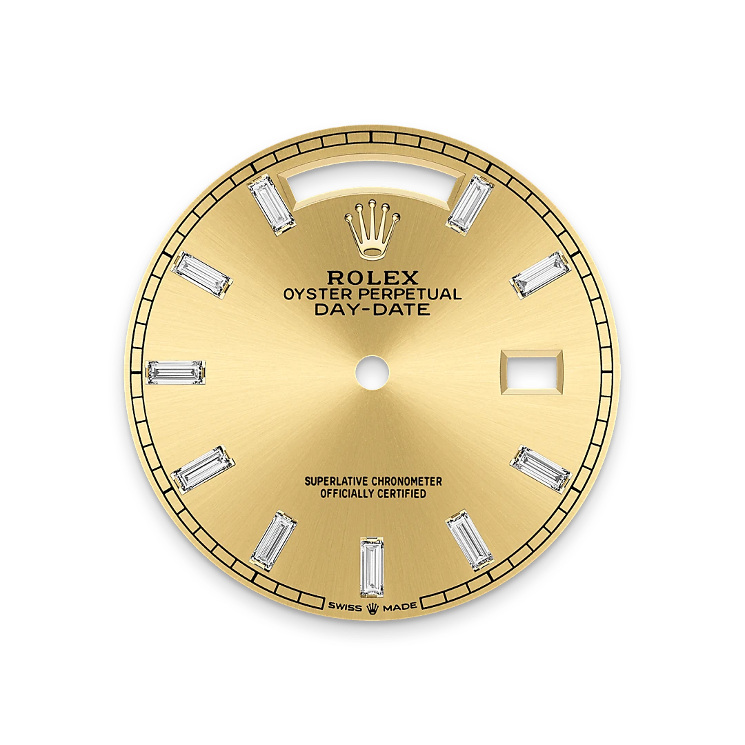 Rolex Day-Date in gold and diamonds, m128398tbr-0037 - Goldfinger