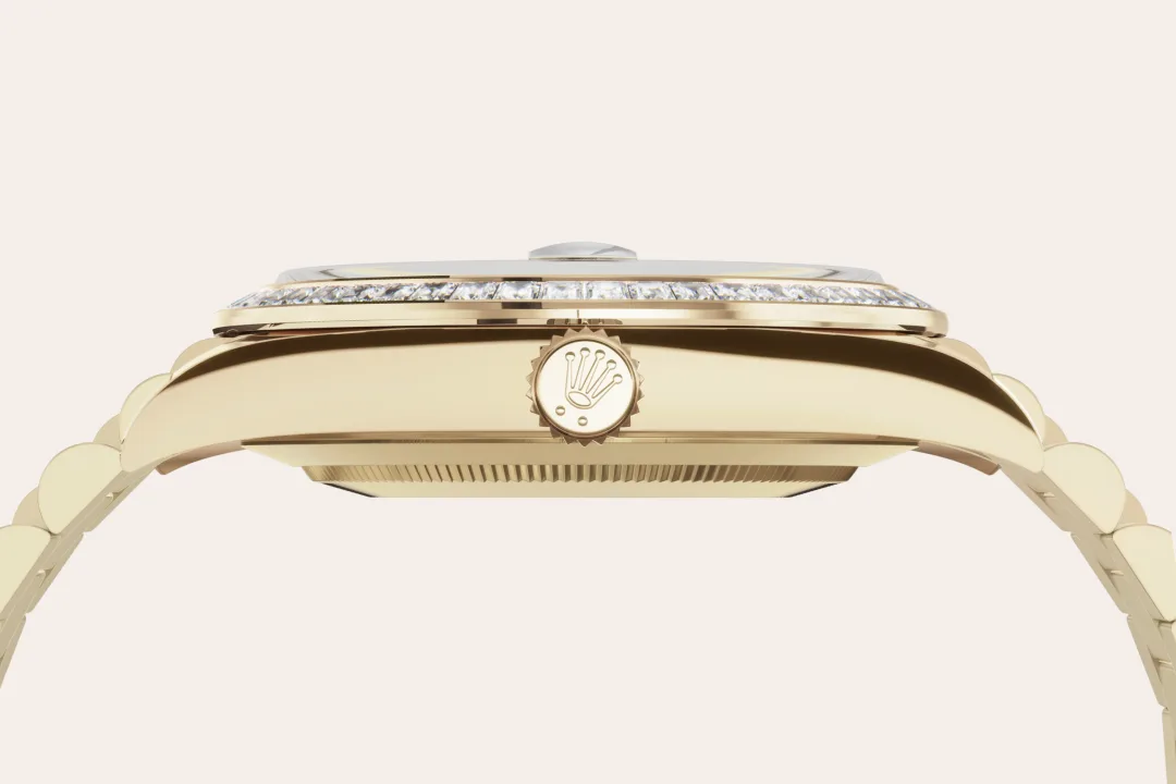 Rolex Day-Date in gold and diamonds, m228398tbr-0036 - Goldfinger