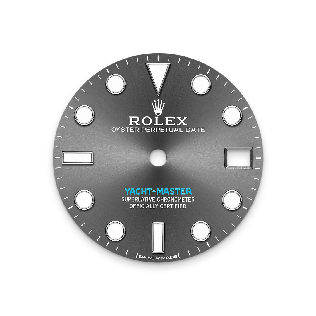Rolex Yacht-Master in platinum, m268622-0002 - Goldfinger