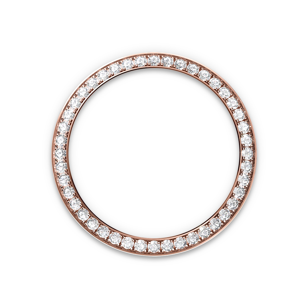 Rolex Oyster Perpetual 28 in Everose gold and diamonds with a Brown stone set with diamonds dial, Diamond-set  bezel, and Oyster bracelet, m276245rbr-0002 - Goldfinger