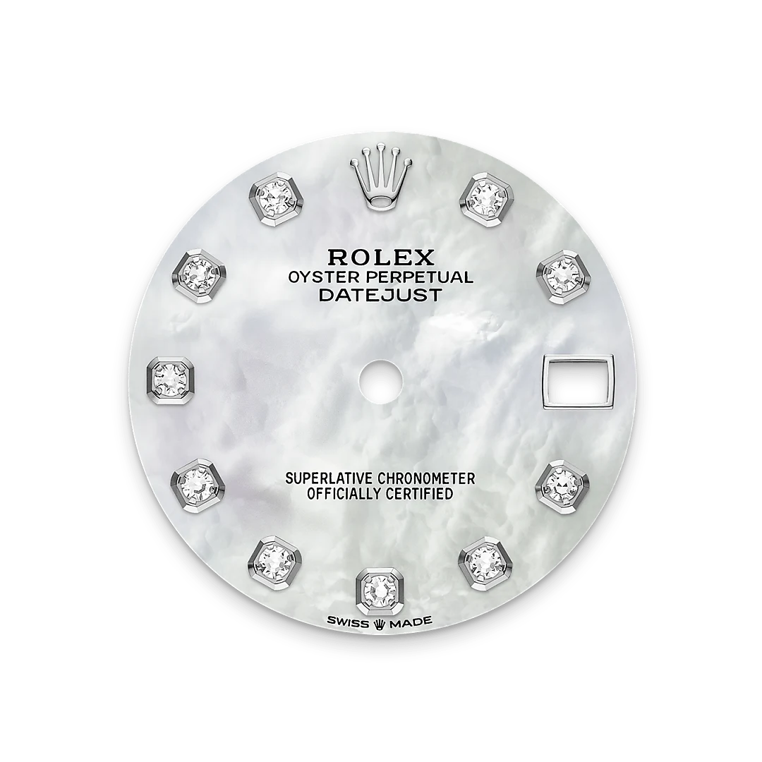 Rolex Datejust en acier Oystersteel et or, m278384rbr-0008 - Goldfinger