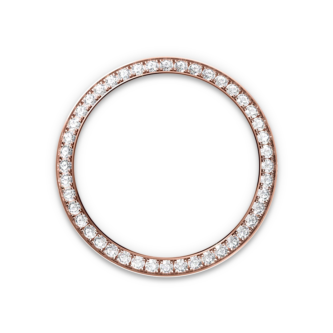 Rolex Lady-Datejust in gold and diamonds, m279135rbr-0001- Goldfinger