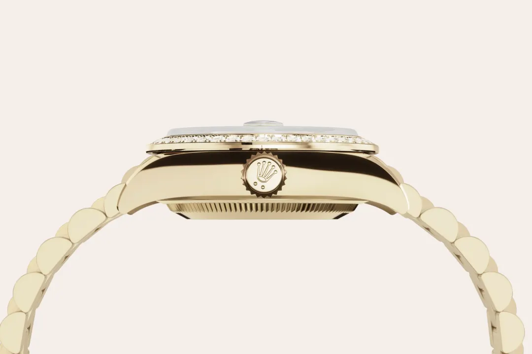 Rolex Lady-Datejust en or et diamants, m279138rbr-0015 - Goldfinger