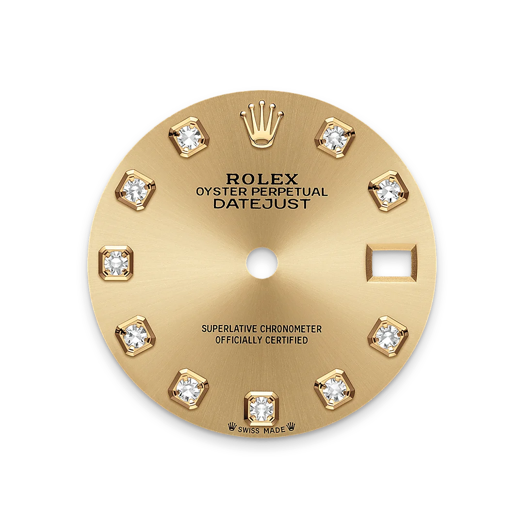Rolex Lady-Datejust en acier Oystersteel et or, m279173-0012 - Goldfinger