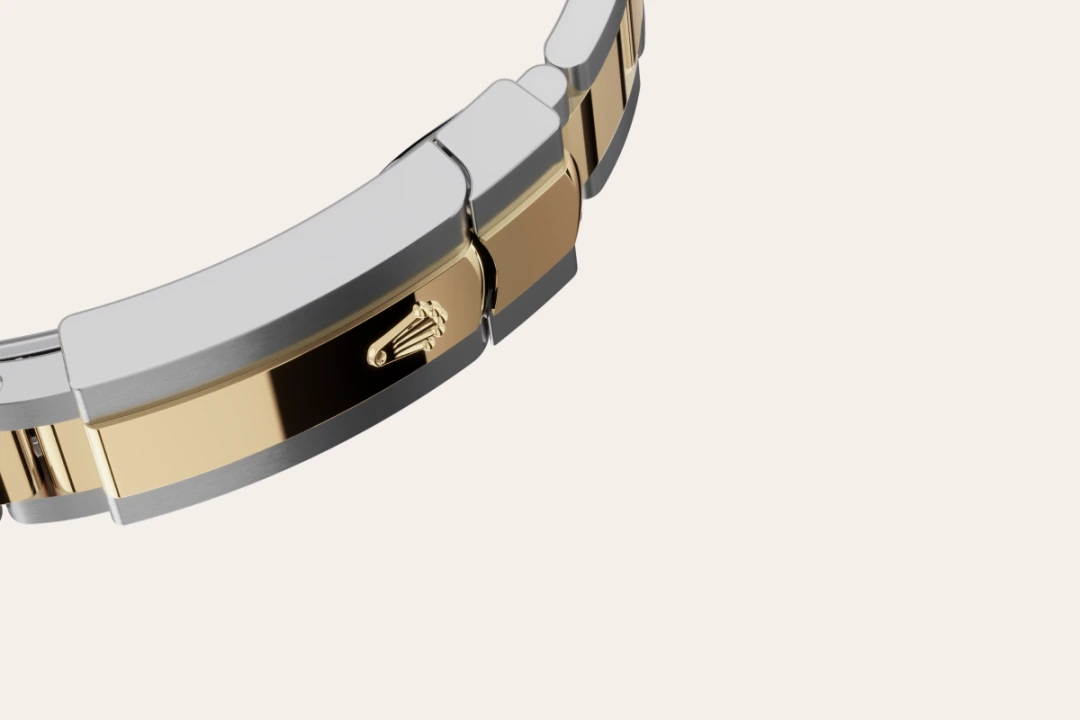 Rolex Datejust en acier Oystersteel et or, m126203-0020 - Goldfinger