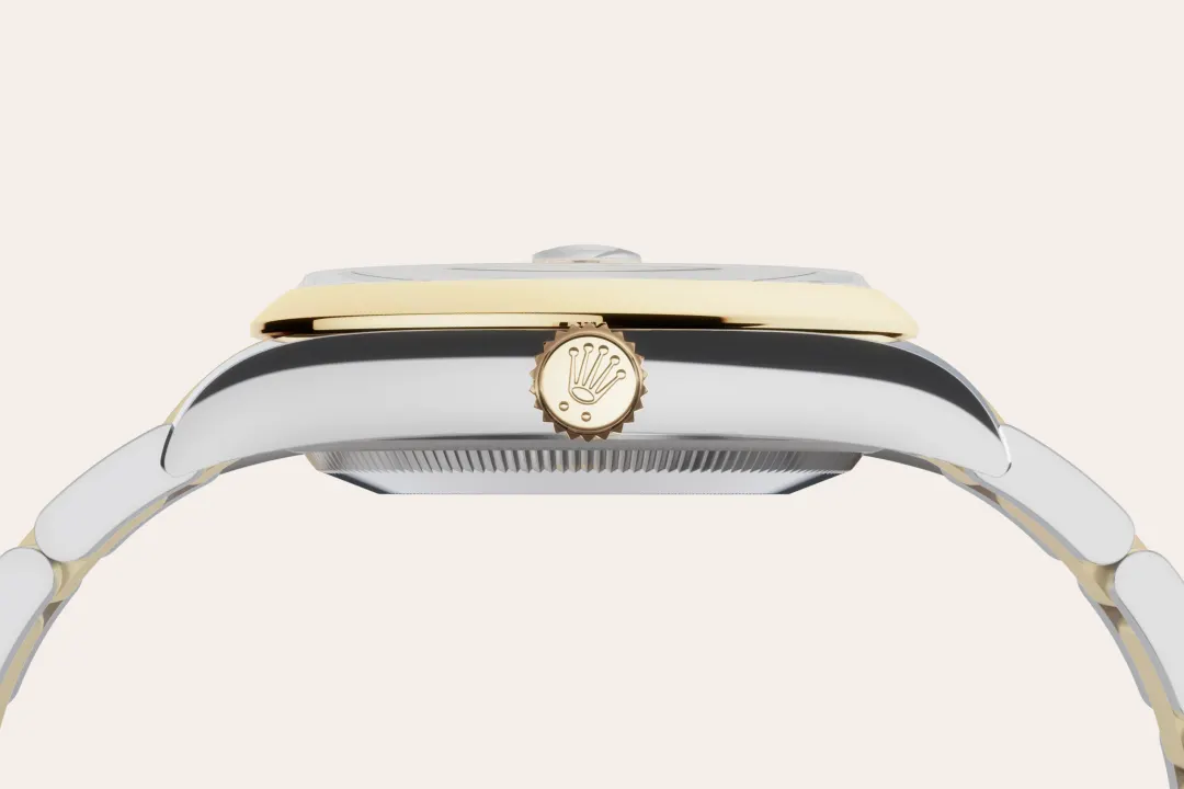 Rolex Datejust in Oystersteel and gold - Goldfinger