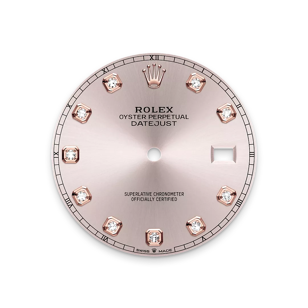 Rolex Datejust en acier Oystersteel et or, m126331-0007 - Goldfinger