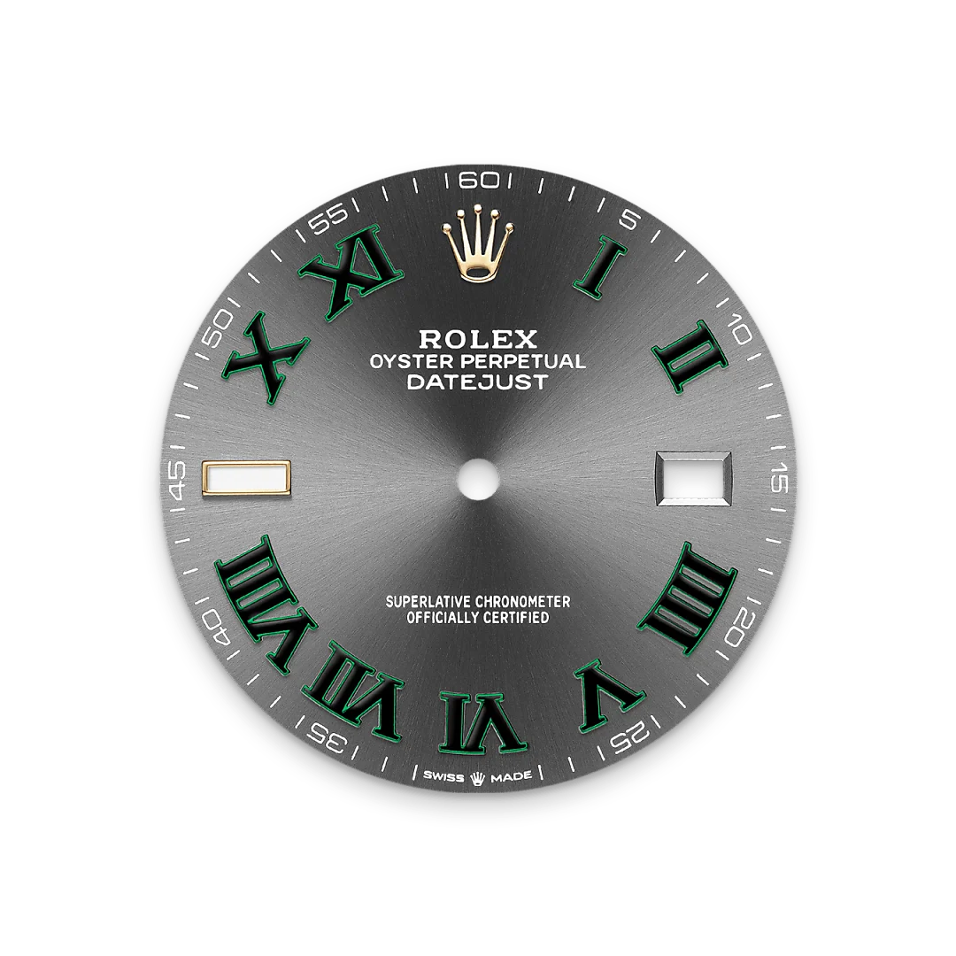 Rolex Datejust en acier Oystersteel et or, m126333-0019 - Goldfinger