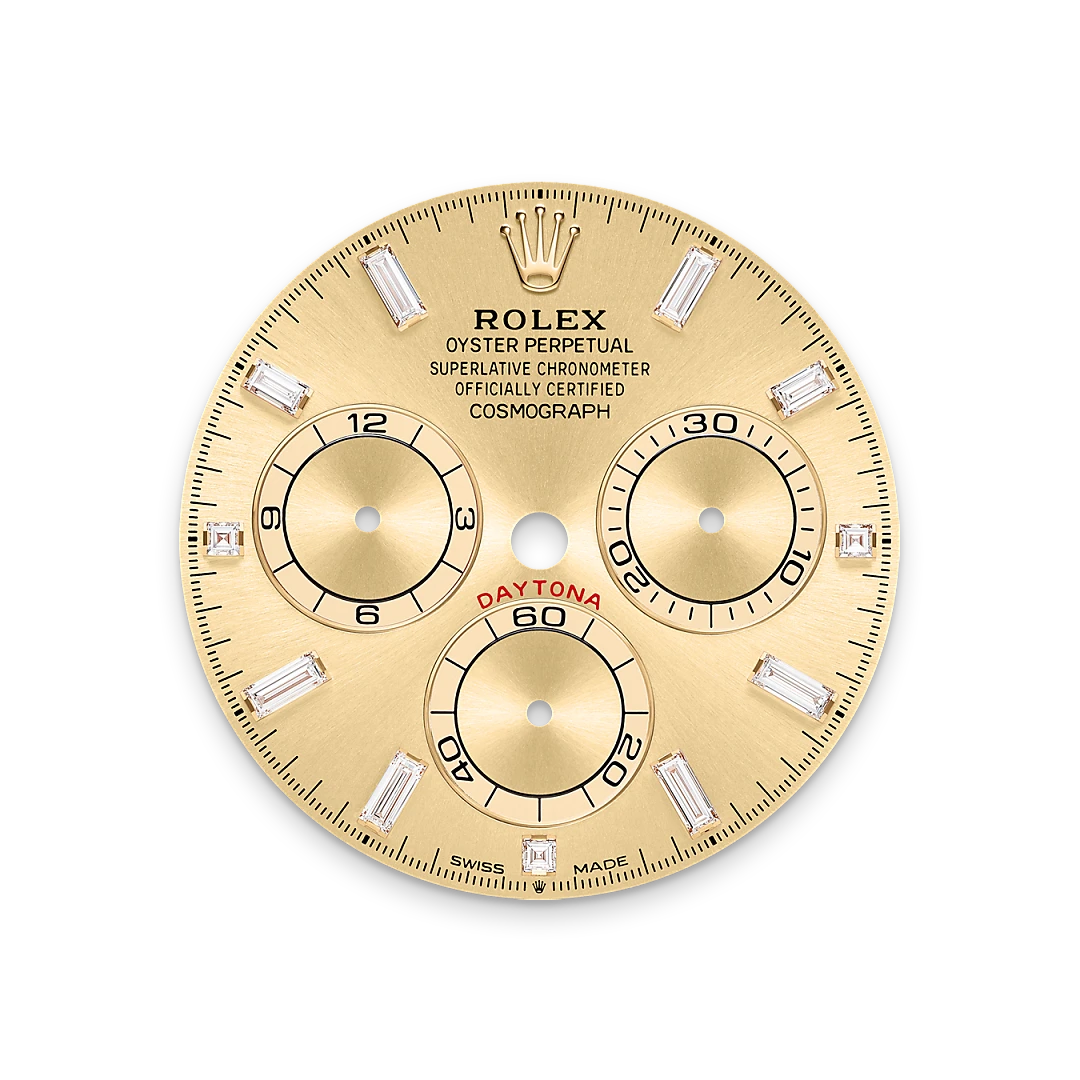 Rolex Cosmograph Daytona in gold and diamonds, m126598tbr-0001 - Goldfinger