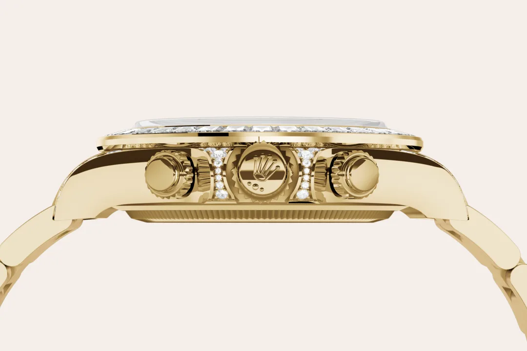 Rolex Cosmograph Daytona in gold and diamonds, m126598tbr-0001 - Goldfinger