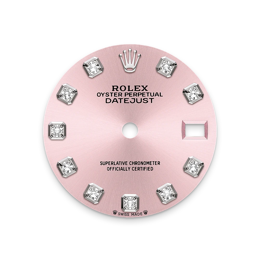 Rolex Lady-Datejust in gold and diamonds, m279384rbr-0004 - Goldfinger