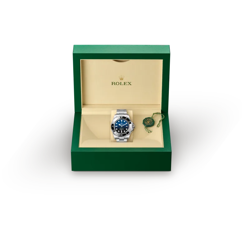 Rolex Deepsea in oystersteel, m136660-0005 - Goldfinger