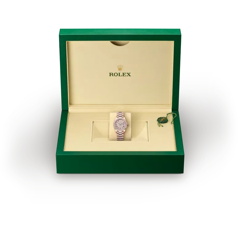 Rolex Lady-Datejust en or et diamants, m279135rbr-0021 - Goldfinger