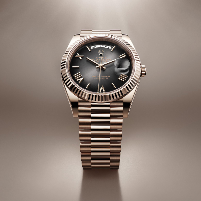 Montres Rolex Day-Date - Goldfinger Saint-Martin