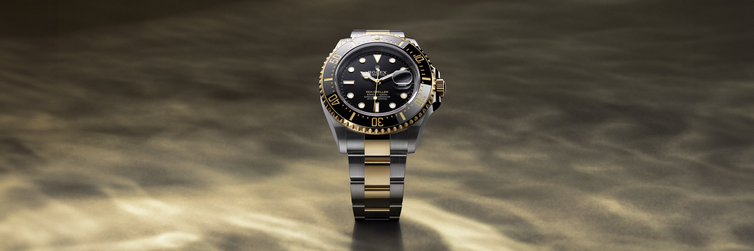 Montres Rolex Sea-Dweller - Goldfinger Saint-Martin