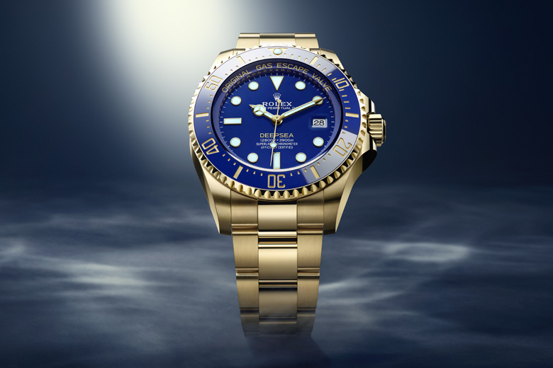 Montres Rolex Deepsea - Goldfinger Saint-Martin