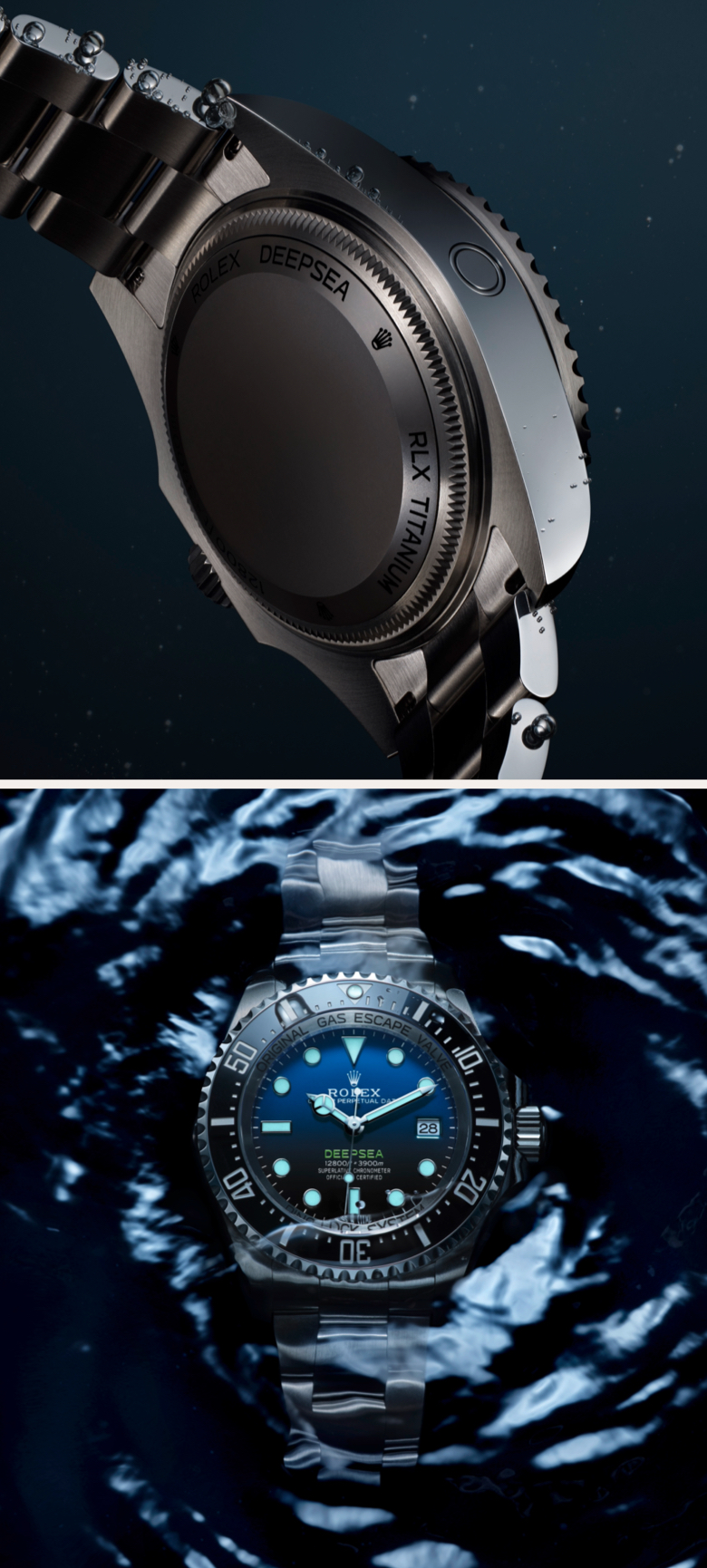 Montres Rolex Deepsea - Goldfinger Saint-Martin