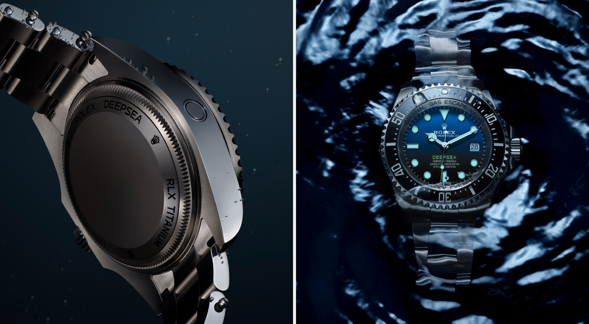 Montres Rolex Deepsea - Goldfinger Saint-Martin