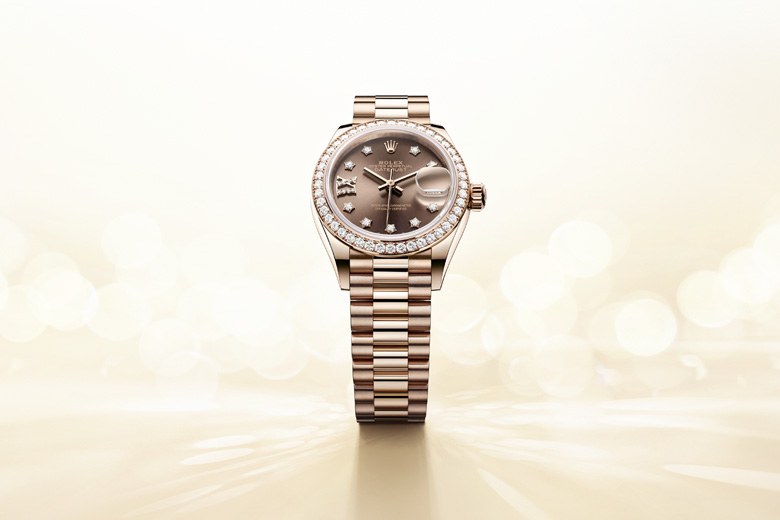 Montres Rolex Lady-Datejust - Goldfinger Saint-Martin Montres Rolex Lady-Datejust - Goldfinger Saint-Martin