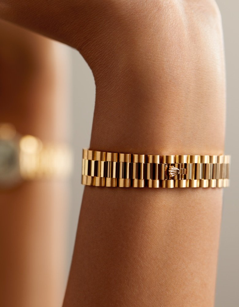 Montres Rolex Lady-Datejust - Goldfinger Saint-Martin