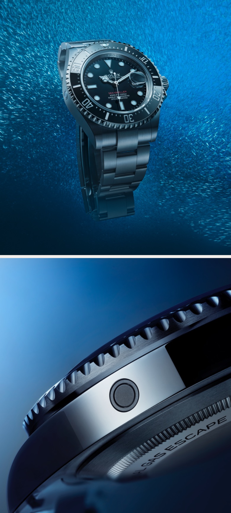 Montres Rolex Sea-Dweller - Goldfinger Saint-Martin