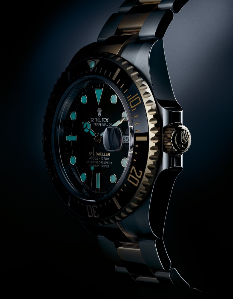 Montres Rolex Sea-Dweller - Goldfinger Saint-Martin