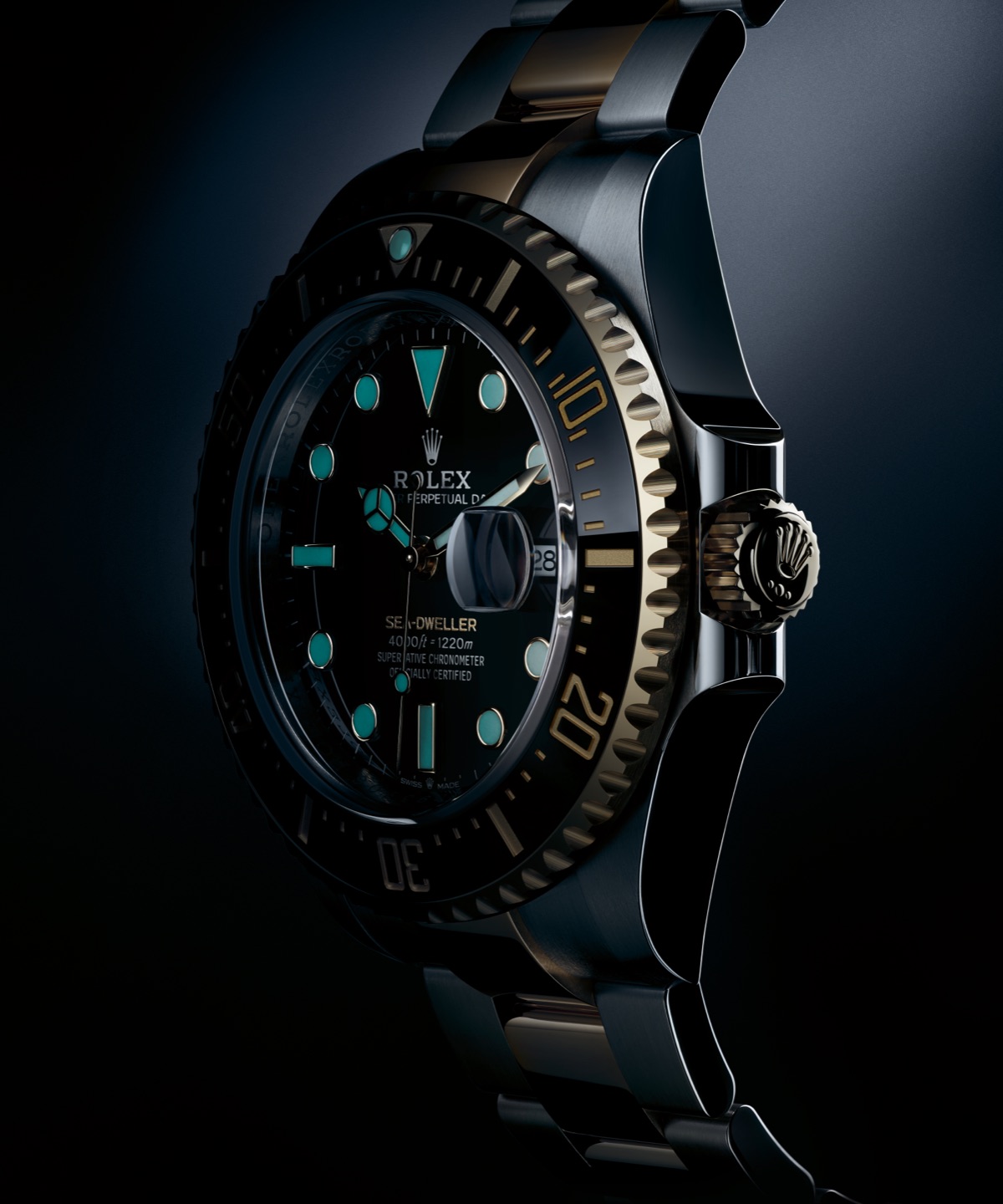 Montres Rolex Sea-Dweller - Goldfinger Saint-Martin