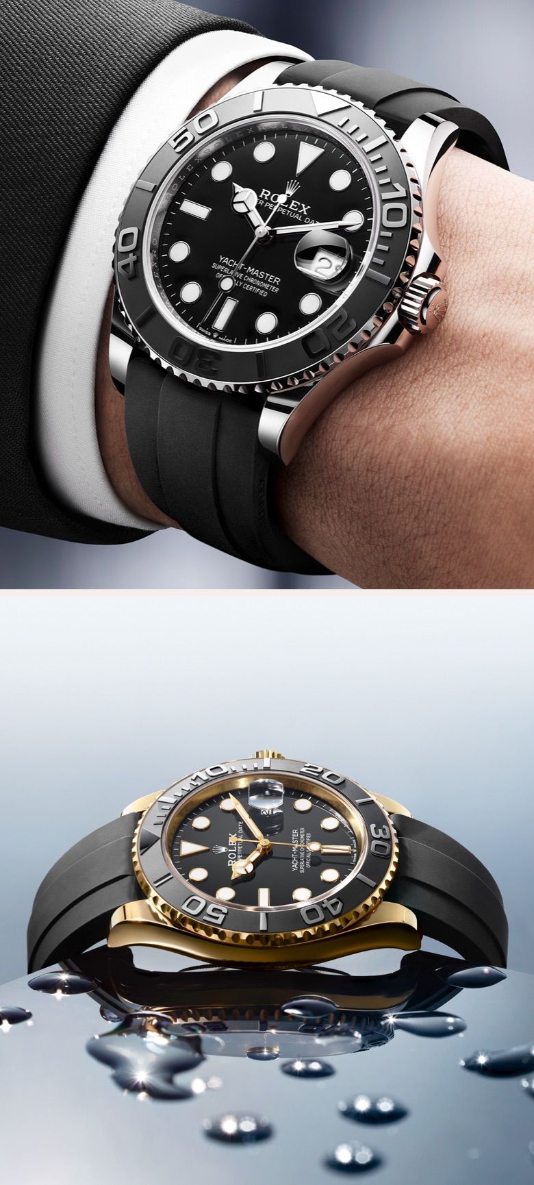 Montres Rolex Yacht-Master - Goldfinger Saint-Martin