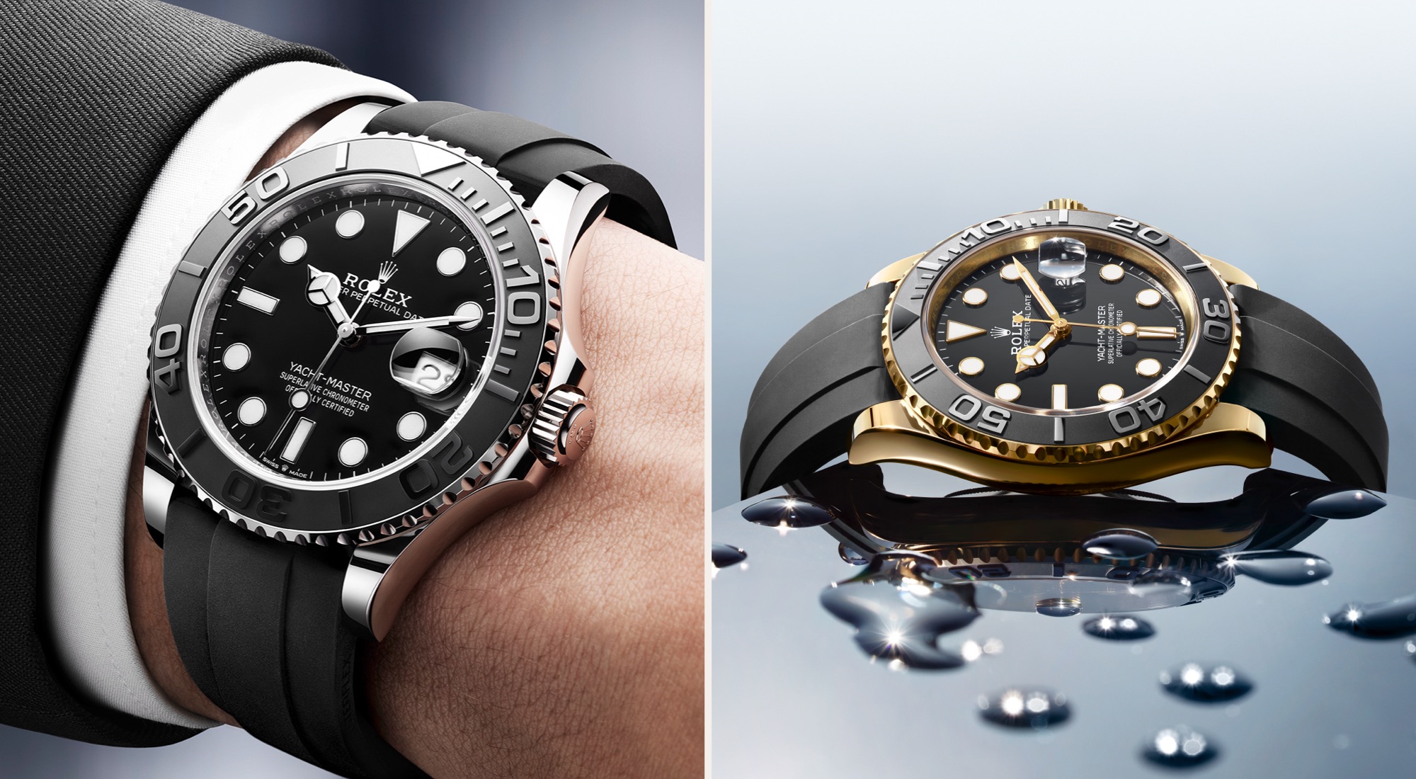 Montres Rolex Yacht-Master - Goldfinger Saint-Martin